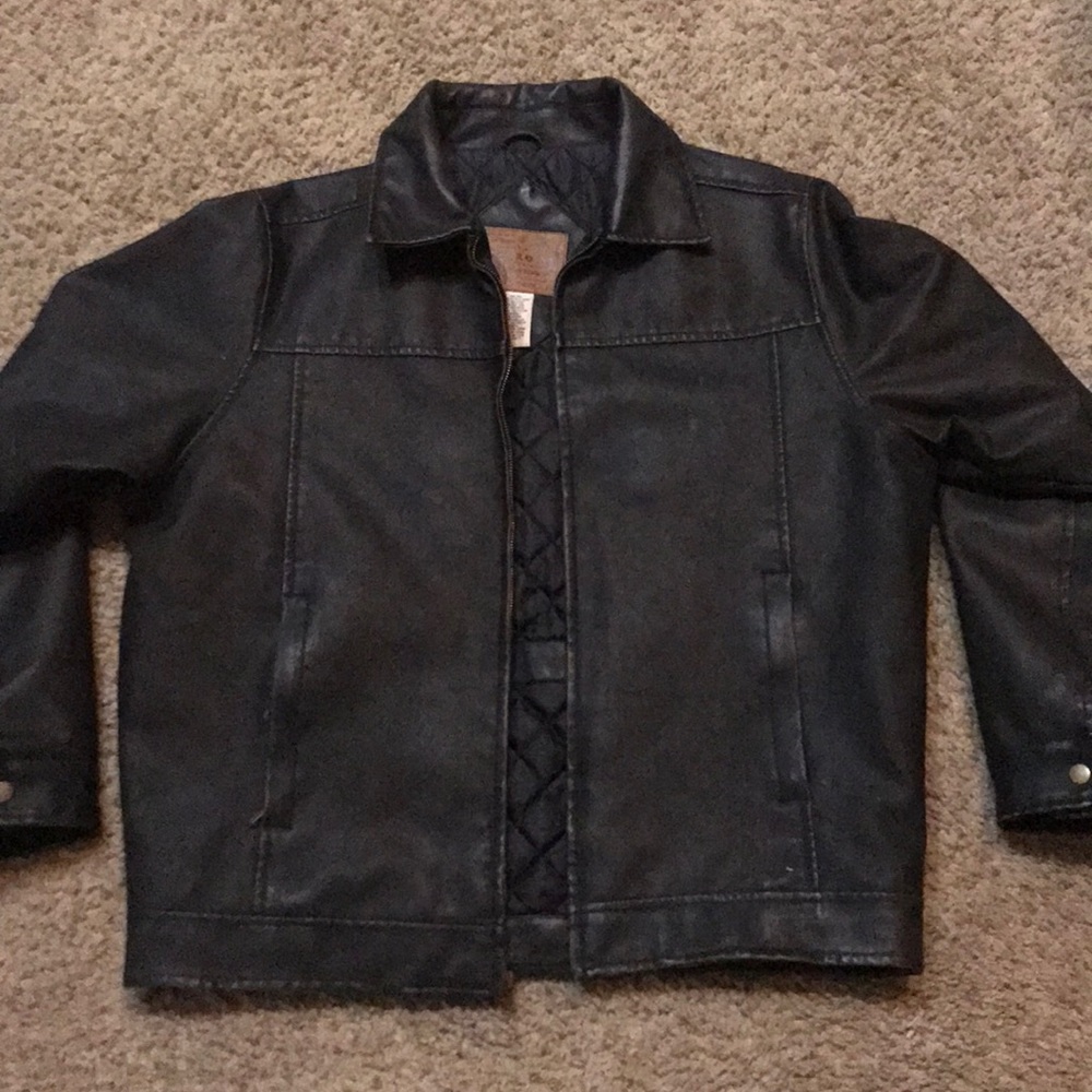 Leather jacket
